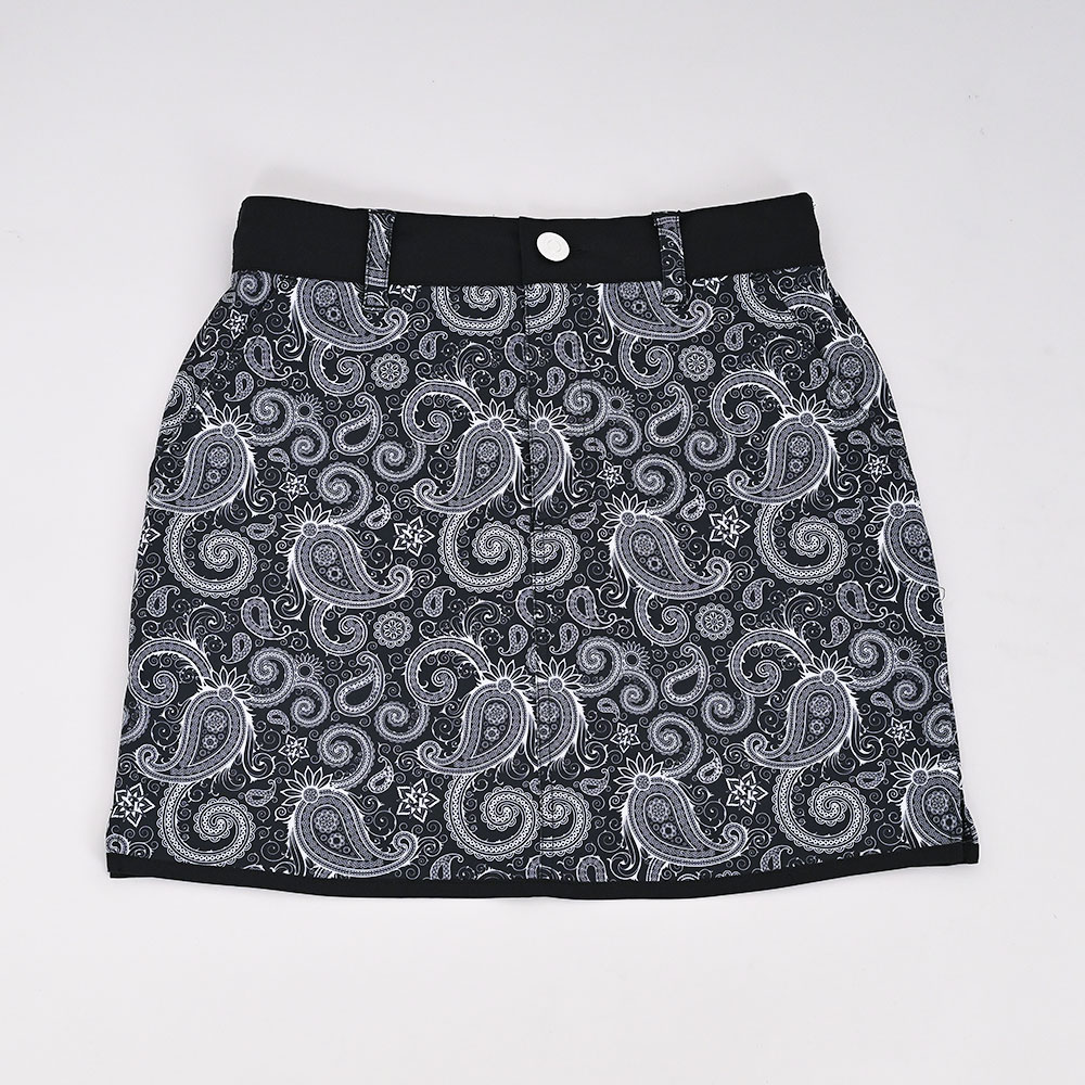 グラフィック ペイズリー スカート