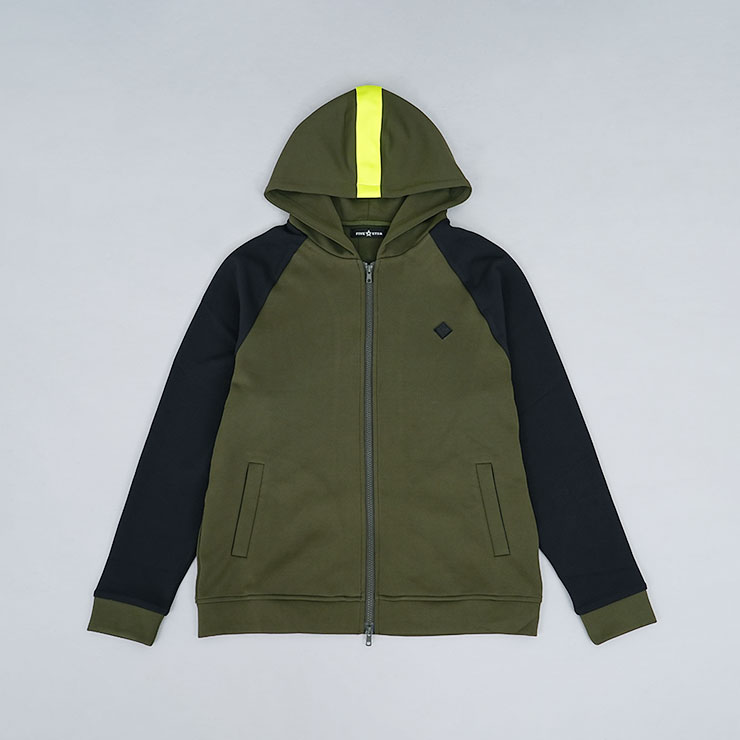 ネオンラインフルジップパーカー