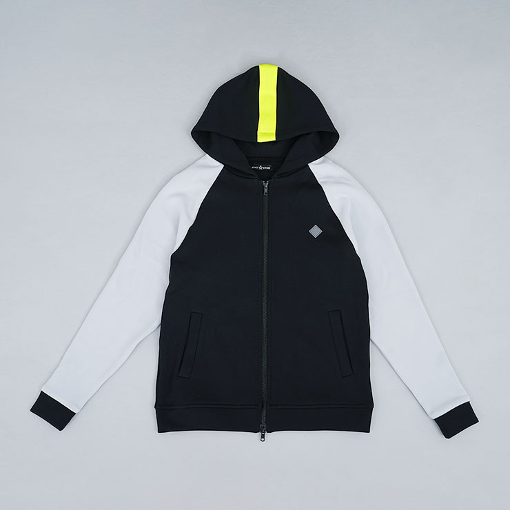 ネオンラインフルジップパーカー